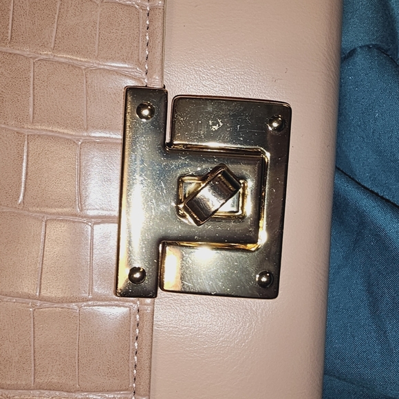 NWOT Large trifold wallet, pink/mauve/peach - Picture 5 of 5